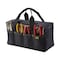 Custom Leathercraft CLC 5.5 in. W X 6 in. H Polyester Tool Tote 8 pocket Black/Tan 1 pc 1116 - alternate 1